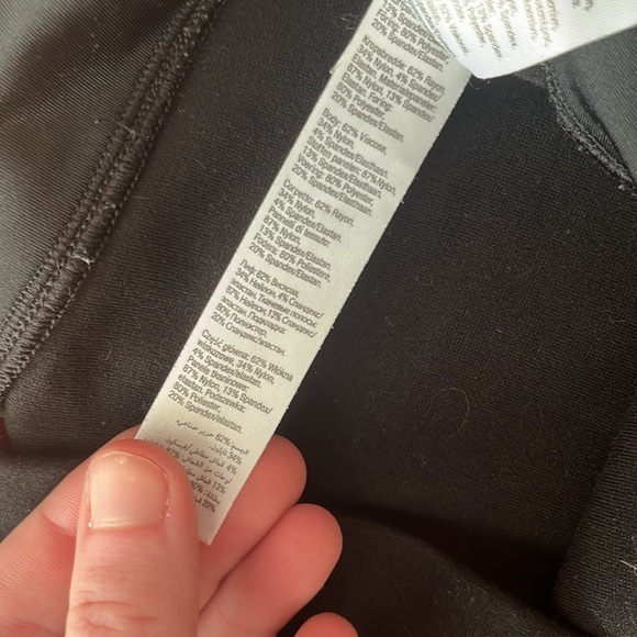 SPANX FAUX LEATHER MOTO PONTE LEGGINGS SIZE LARGE - Picture 10 of 10